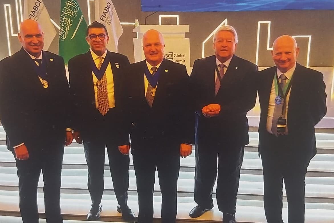 FIABCI leaders at the Global Leadership Summit in Saudi Arabia